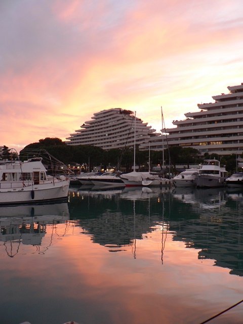 Sunset from Aft Deck